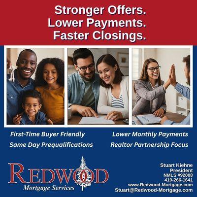 Stronger Offers, Lower Payments, Faster Closings