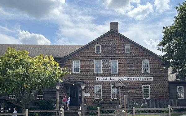 Exterior of Ox Yoke Inn