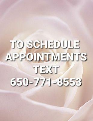 For faster response
Please text
650-771-8553