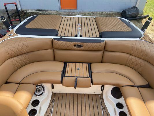 Custom marine upholstery offers boat owners the opportunity to personalize their vessel with unique designs, and enhanced comfort.