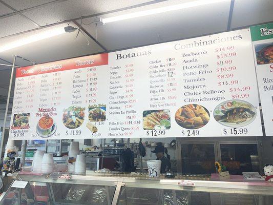 KA Market daily menu