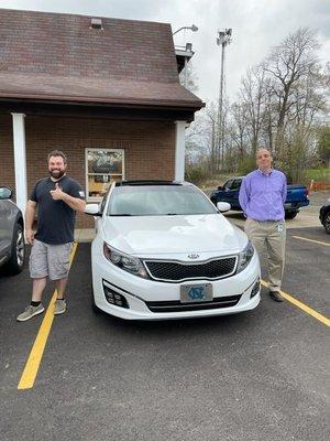 Andrew L Owner of Alpine (left) Brian H. (right)