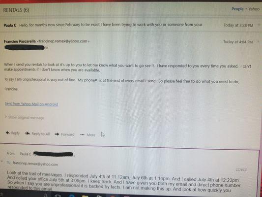 Look who finally responded after I called her out on her nonsense. AND HOW QUICKLY! Lolol Lady facts and papertrails can't be contradicted.