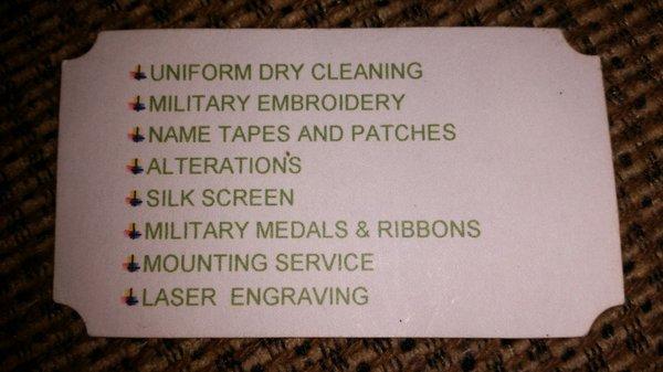 Services they provide