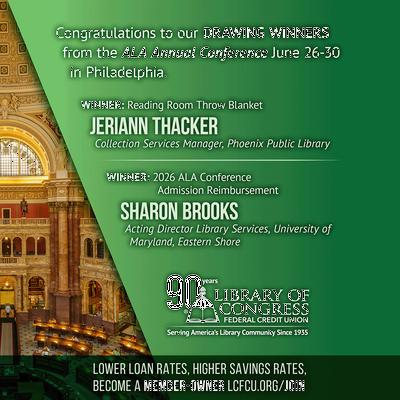 Prize winners from ALA Annual Meeting June 2025
