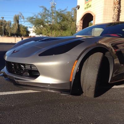 Installed full hood full fenders bumper with Xpel ultimate film