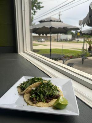 Fajita tacos!
Tacos de fajita!