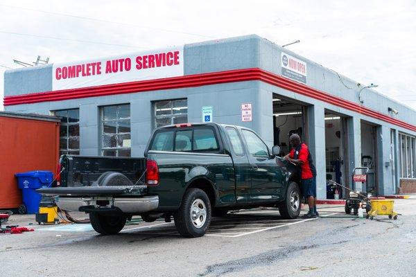 Did you know we also provide detail services?  Cars, Trucks, SUV's...we can do it all!