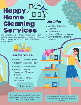 Happy Home Cleaning Services