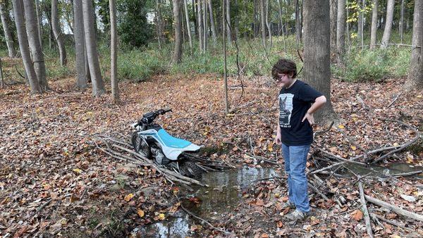 Oof that was hard to get out of the mud