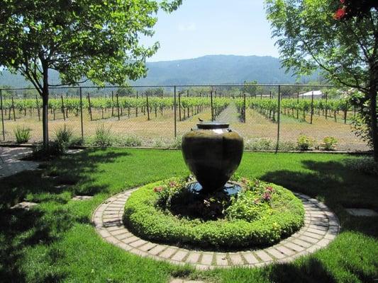 Enjoy our beautiful garden and view