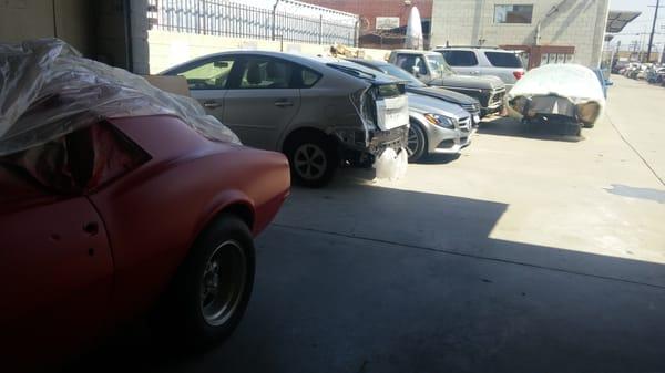 ths vehickes are on wsiting list to be repaired