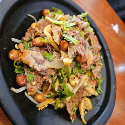 Spicy beef and tendon