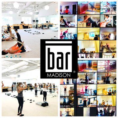 We are currently teaching in-studio, live stream, and on-demand class recordings.