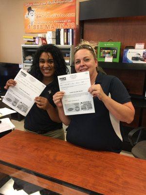 Stop in today to see our associates Neida and Angie!