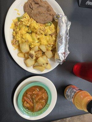 Migas plate