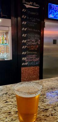 Great hotel bar hospitality after a looong day of delayed/cancelled flights