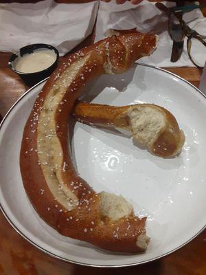 100% gotta try this Bavarian Pretzel