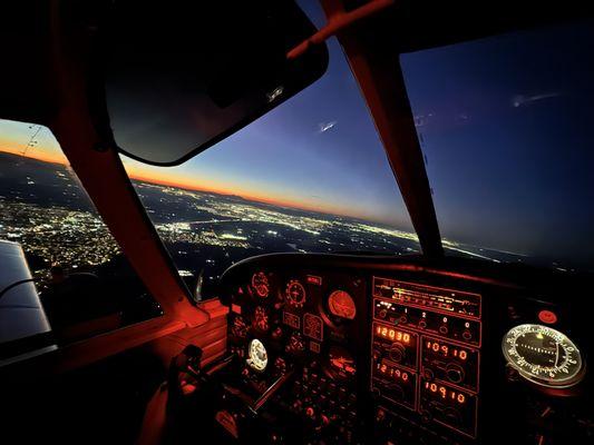 Getting ready for night training