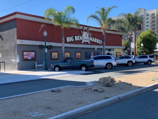 Big Ben  Specialty Market is across the street from the Market on 8th Street.