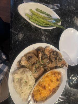 Food. Chicken Marcella.