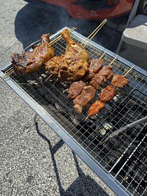 Grilled meat