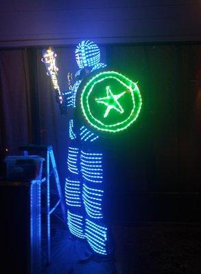 LED Robot Party