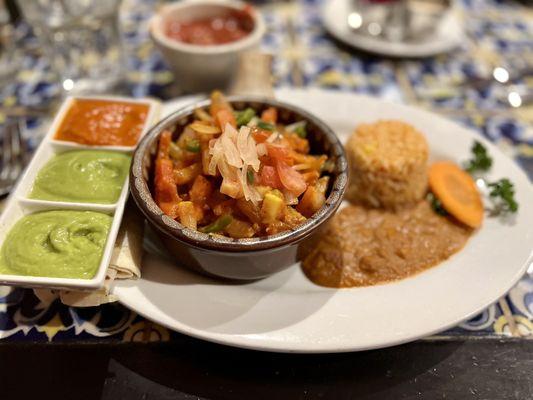 Vegetarian Fajitas - delicious!!!!