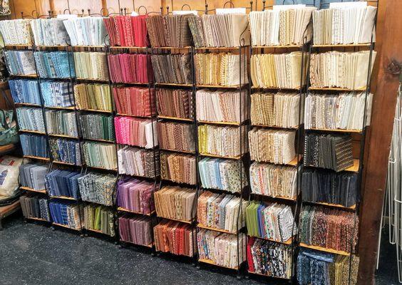 Tons of fat quarters