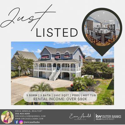 Just Listed in Kill Devil Hills, NC