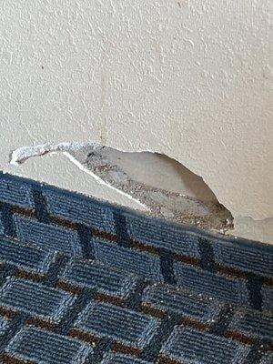 Hole in wall