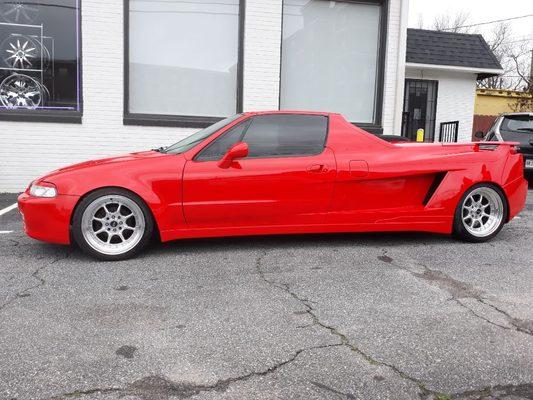 Extended autobody work Honda del sol