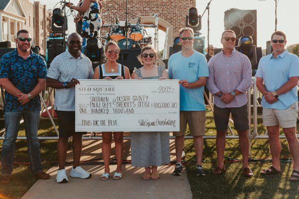 They buy the cops once a year