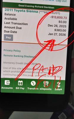 My balance is paid in full yet they sent it to an auction house after one single day of repossession