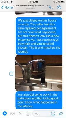 Suburban Plumbing Services