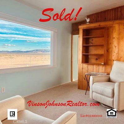 Another Happy seller!
https://www.vinsonjohnsonrealtor.com/idx/listing/CA-MRMLS/JT22240546/83883-Amboy-Road-29-Palms-CA-92277