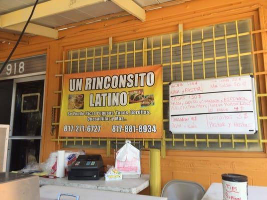 Homemade pupusas as you watch