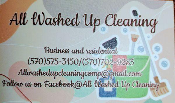 All Washed Up Cleaning