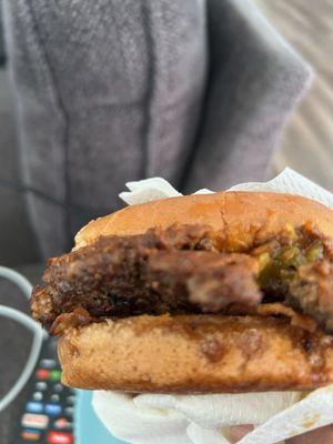 The Chili cheese burger