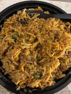 Chicken Biryani spice:5