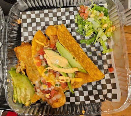 2 of 3 Atlantic Cod tacos