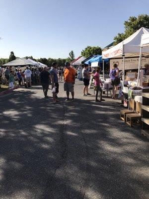 Pleasantly surprised by the crowd!