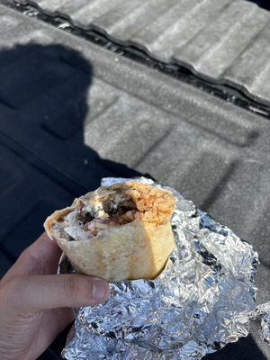 Asada supreme burrito