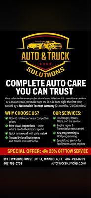 Repair services