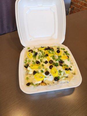 Chicken Alfredo Spud