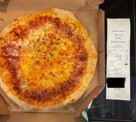 No a Deluxe Pizza!