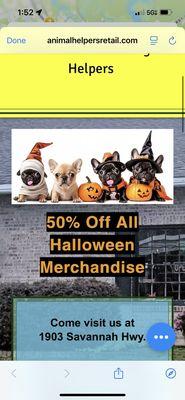 Animal Helpers Re-TAIL Resale Store