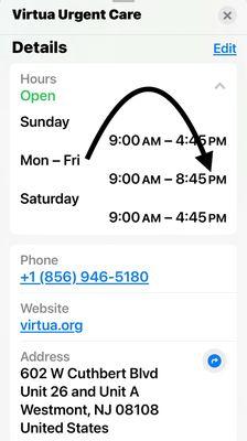Virtua Urgent Care - Westmont