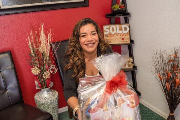 Love getting my clients closing gifts