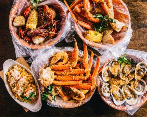 Cajun seafood alway taste so good